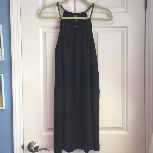 Neiman Marcus Cord-Neck Halter Dress Size S - Picture 2 of 6